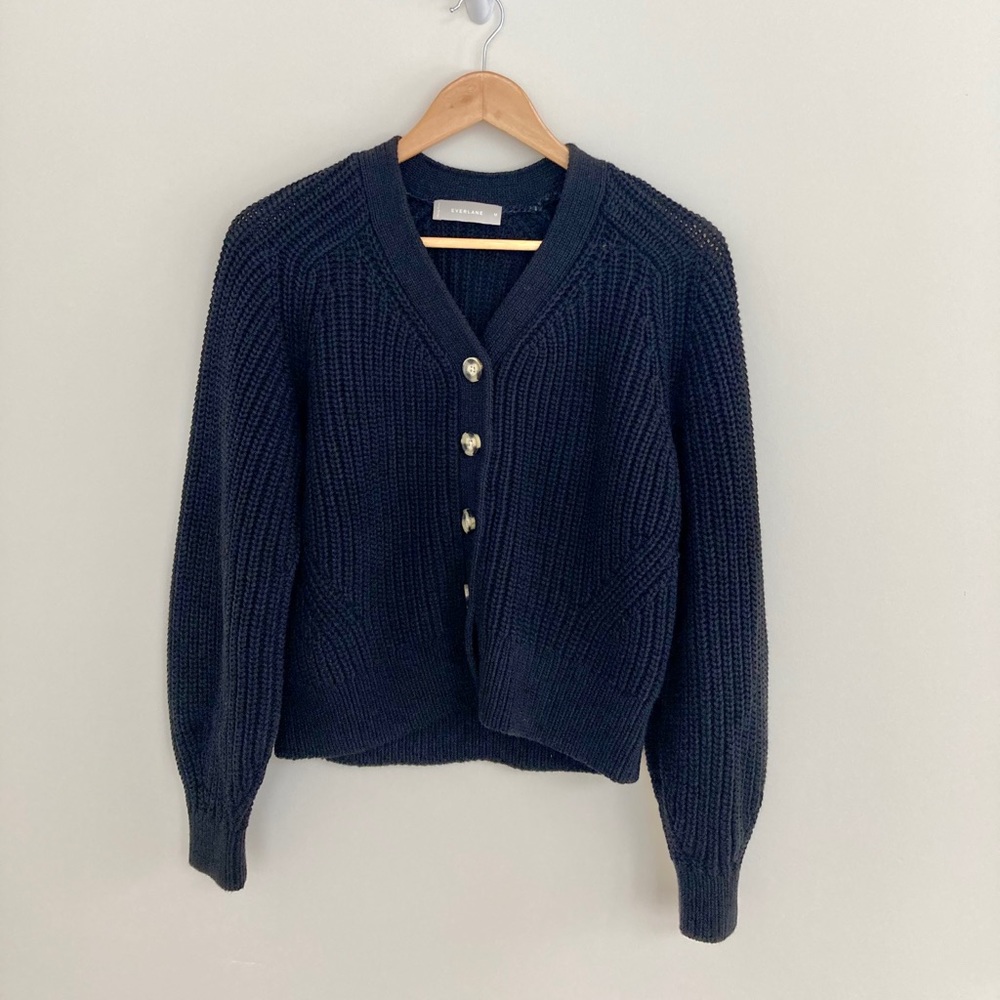 Texture Cotton Cardigan